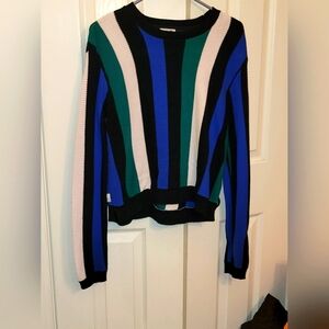 Hurley striped long sleeve sweater